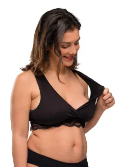 Sove- Og Amme-BH med økologisk bomuld