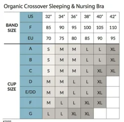 Sove- Og Amme-BH med økologisk bomuld
