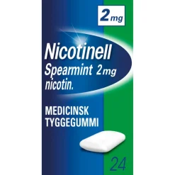 Spearmint Tyggegummi 2 mg