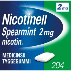 Spearmint Tyggegummi 2 mg