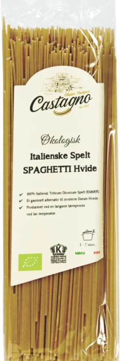 Spelt Spaghetti Hvid Ø