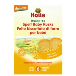 Spelt tvebakker til baby