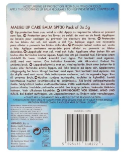 SPF 30 Lip Balm Sunscreen, Watermelon, Mint and Vanilla