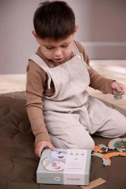 Sæt Med 5 Runde Puslespil