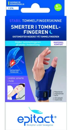 Stabil Tommelfingerskinne