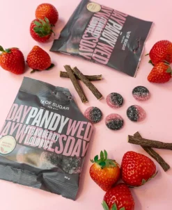 Strawberry/liquorice Sukkerfri