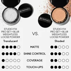 Studio Fix Pro Set + Blur Weightless Loose Powder