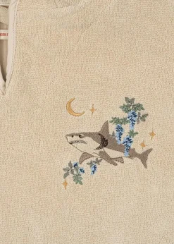 Terry Poncho Embroidery