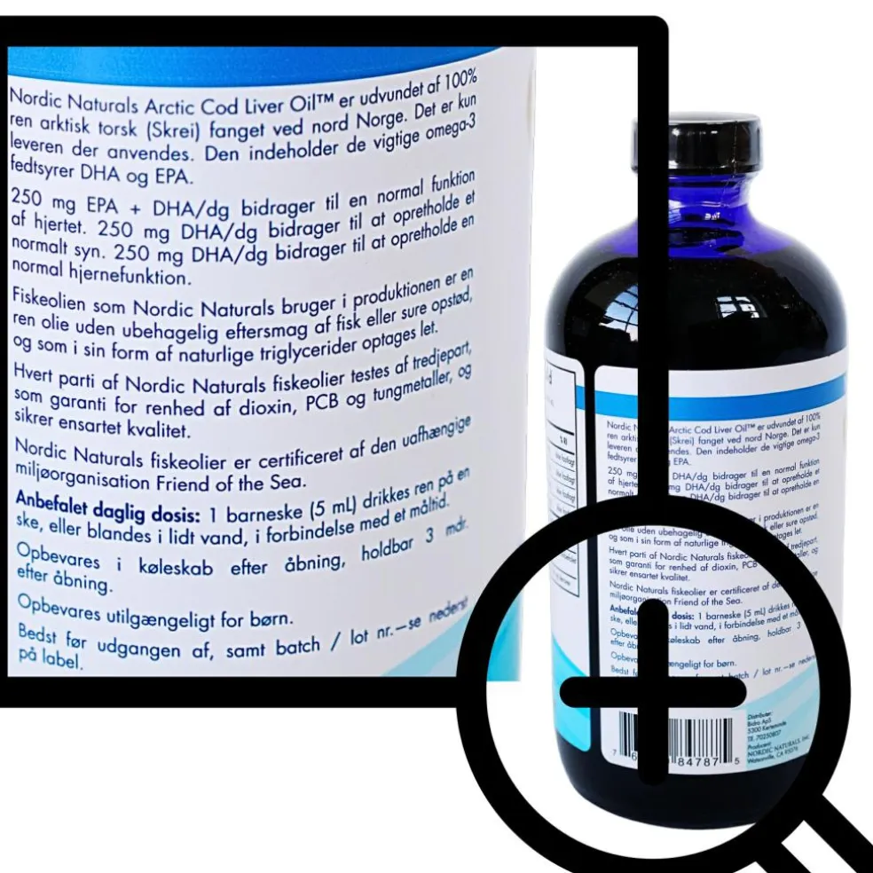 Torskelevertran m. appelsin