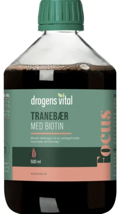 Tranebær med biotin