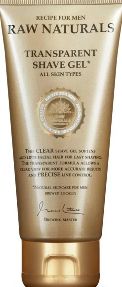 Transparent Shave Gel