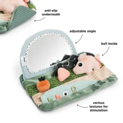 Tummy Time Sensorisk Spejl Tiny Farm