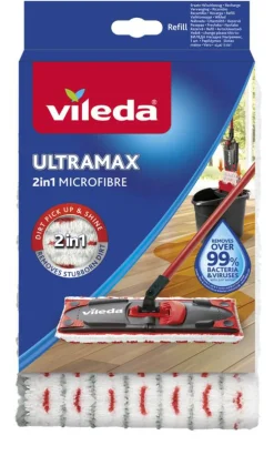 UltraMax Fladmoppe Refill 2i1 Microfiber