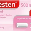 Vaginaltabletter 500 mg + 10 mg/g creme