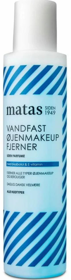 Vandfast Øjenmakeupfjerner til Alle Hudtyper Uden Parfume