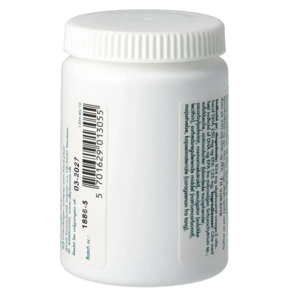 Vegan Omega-3 Algebaseret