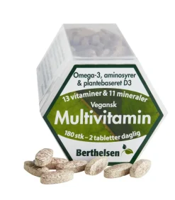 Vegansk Multivitamin m/Omega-3