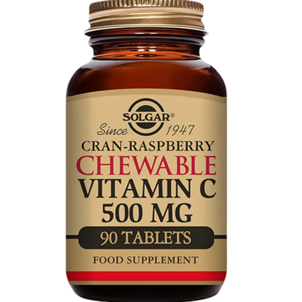 Vitamin C 500 mg Tranebær/Hindbær