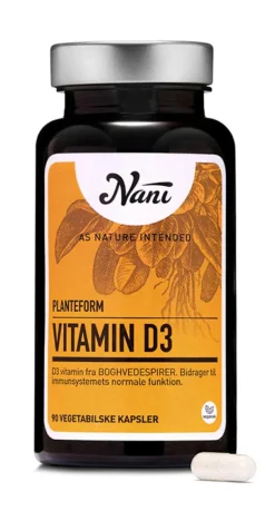 Vitamin D3 på planteform