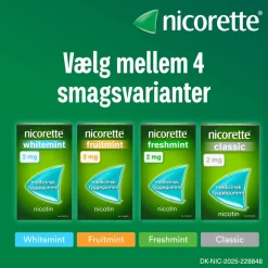 Whitemint 2 mg medicinsk tyggegummi