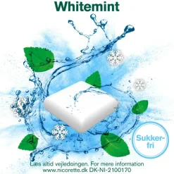 Whitemint 2 mg medicinsk tyggegummi