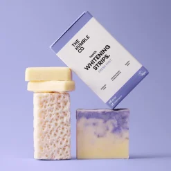 Whitening strips, aloe vera