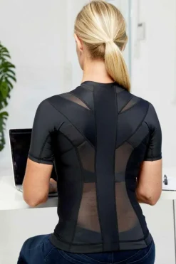 Women's Posture Shirt Zipper