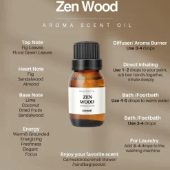 Zen Wood Aroma Scent Oil